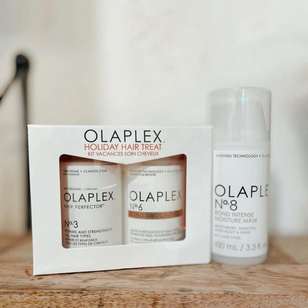 olaplex holiday hair treat set